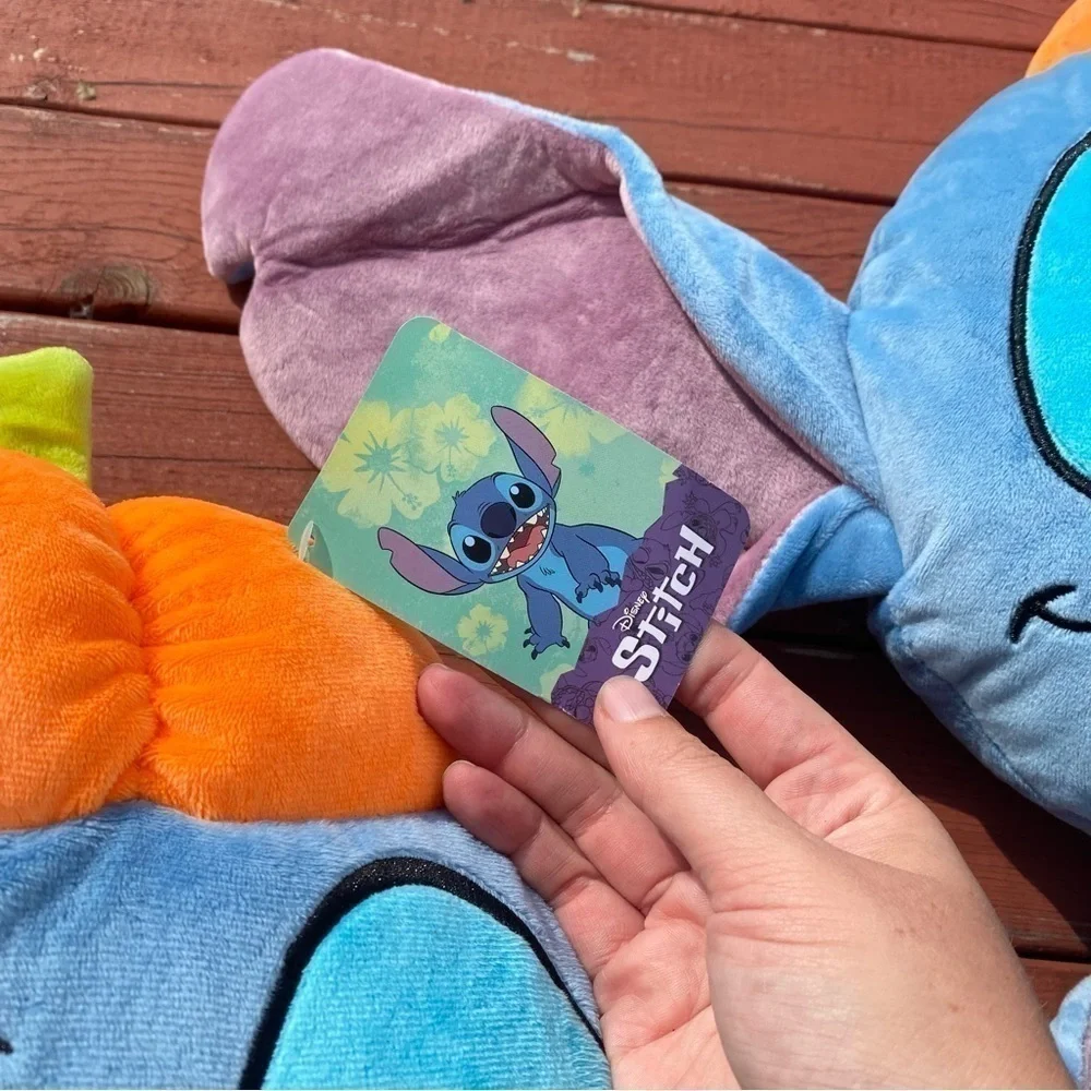 Disney Stitch Face Pillow Halloween Bundle Lot Pair NEW Pumpkin Hat Blue Throw